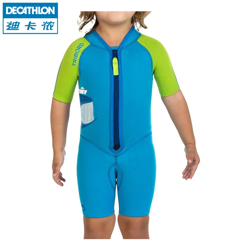 Neoprene Wetsuit Water Diving Children 