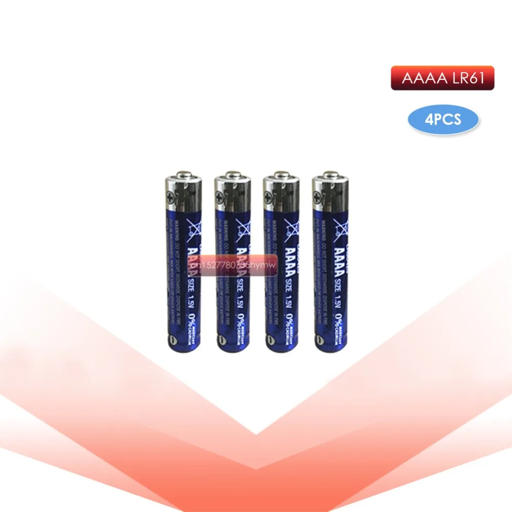 

4pcs 1.5V LR8D425 AAAA primary battery alkaline battery dry battery Bluetooth headset, laser pen battery Free shipping