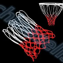 400 шт. Высокое качество Прочный Стандартный размер нейлоновая нить спортивная баскетбольная сетка-обруч сетчатая задняя панель обод мяч Pum
