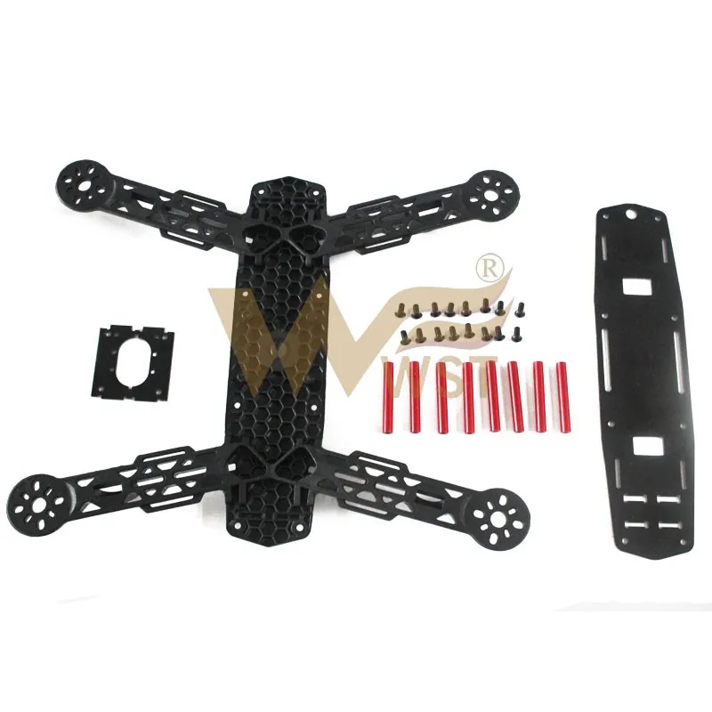 Квадрокоптер QAV250 cross racing drone QAV X 250 инженерный пластиковый материал рамка W UAV FPV DIY