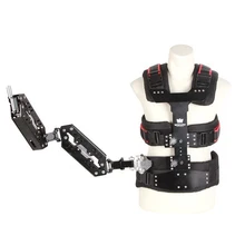 Weildy HD-8600 1-10kg weight bear Video camcorder Steadicam stabilizer Steadycam photography Vest Dual Support Arm and vest