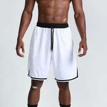 Шорты для фитнеса с невидимые карманы мужские быстросохнущие эластичные короткие шорты спортивные брюки Мужская спортивная одежда