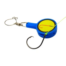 2 шт рыболовное быстрое завязывание узлов инструменты-карабины Связывание устройства безопасности смарт крючки крышка многофункциональное рыболовное устройство новое поступление