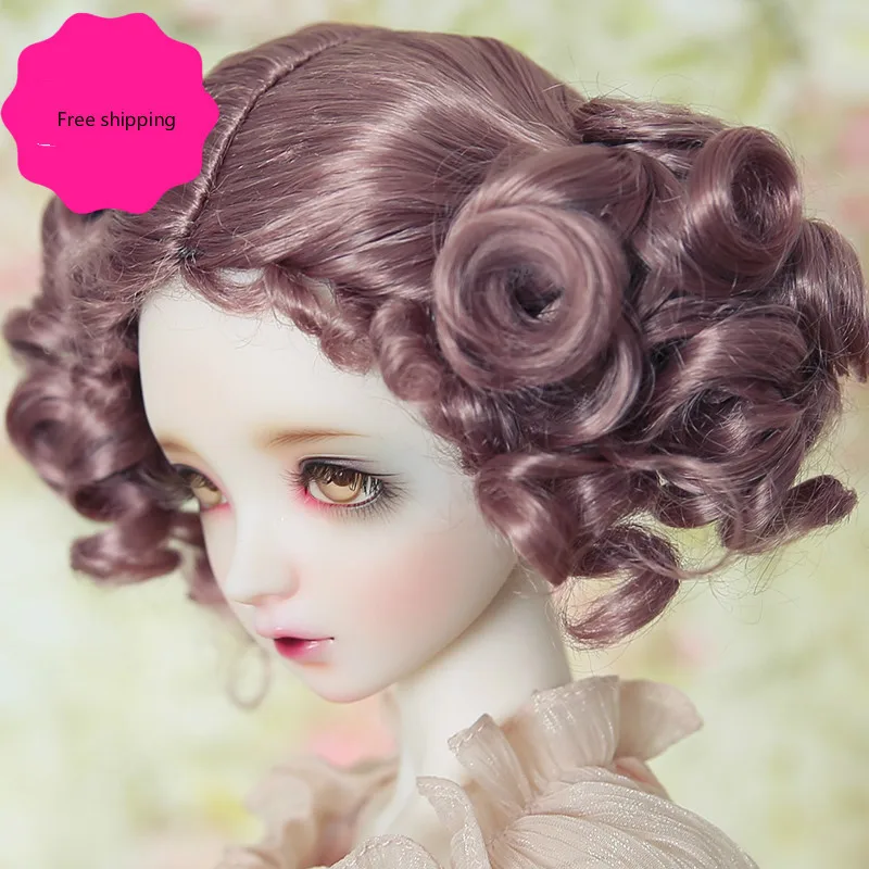 1/3 1/4 1/6 1/8 BJD парики синтетические мохеровые SD куклы sd16 sd10 sd13 yosd msd Бэмби|1/8 bjd wig|bjd wigsd