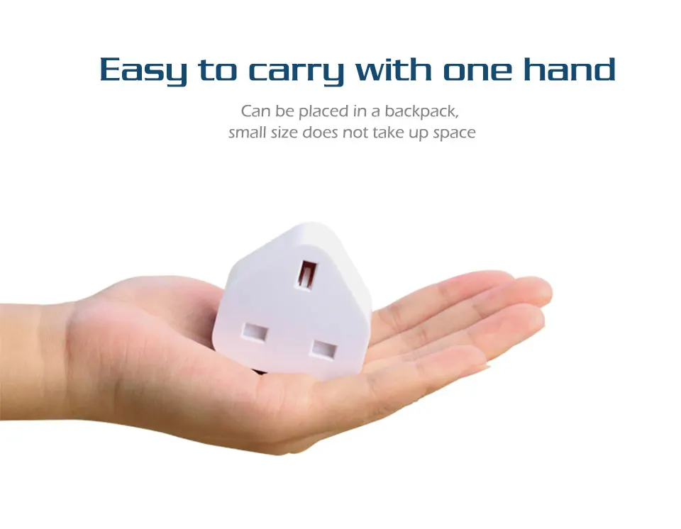 New UK TO AU Plug Travel Adaptor 3 pin AU Converter UK to AU Plug Charger For Australia New Zealand For Mobile Cell Phone Tablet (3)