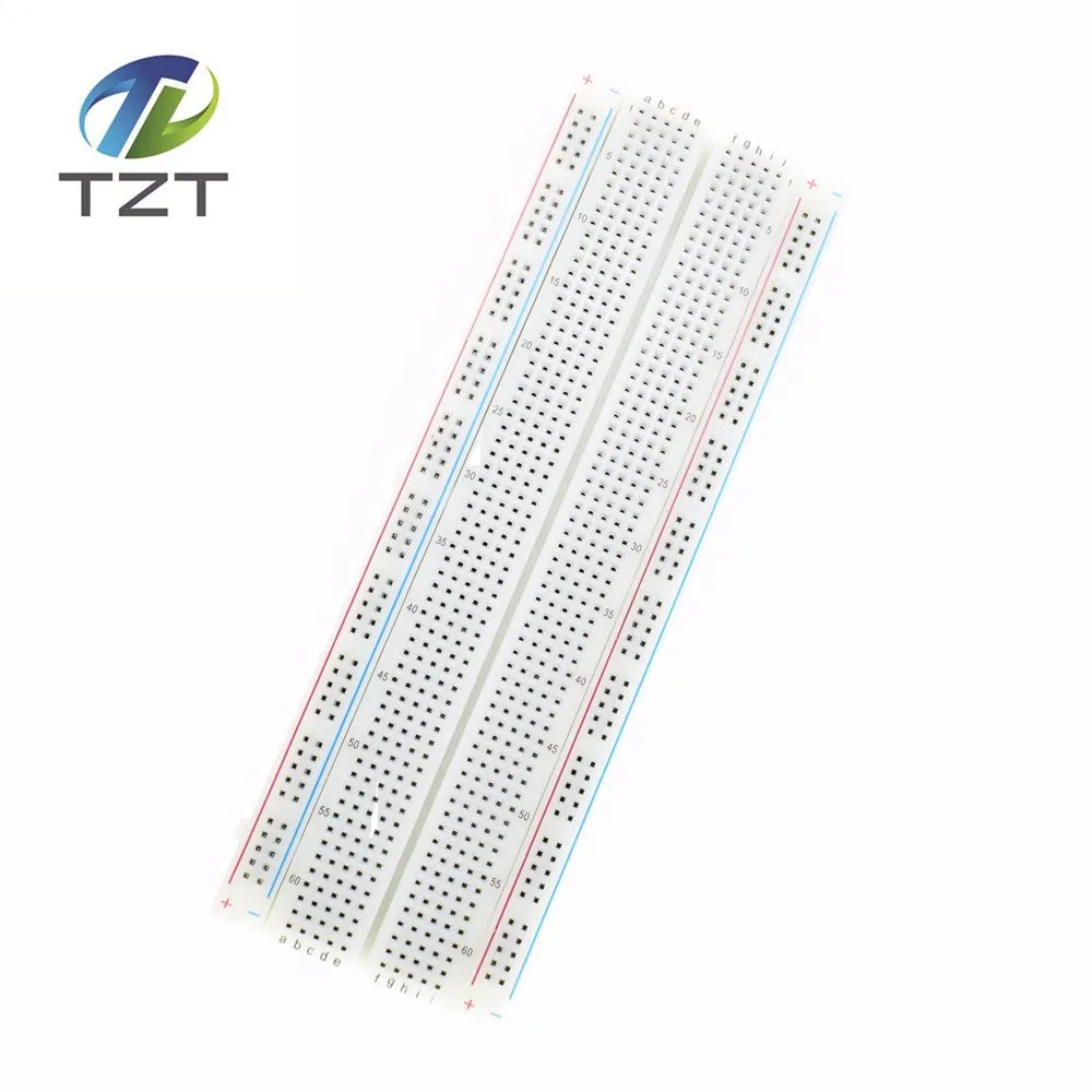 SHIPPING 1pcs Breadboard 830 Point PCB Board MB 102 MB102 Test Develop DIY kit nodemcu font