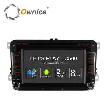 

4G LTE Network Android 6.0 8Core Car DVD Player RDS Radio GPS Map WIFI car radio For Volkswagen Passat POLO GOLF Skoda Seat Leon