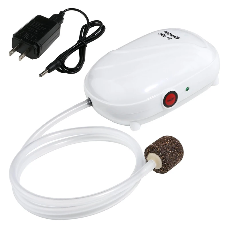5V Aquarium Air Pump Filter Ultra Silent Rechargeable Battery Fishing