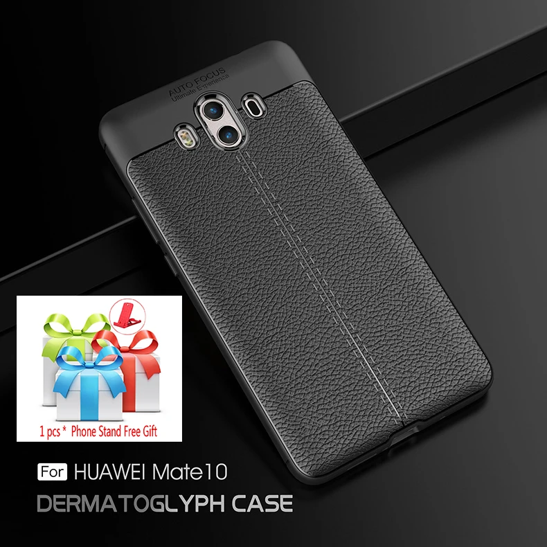 Huawei Mate 10 case Leather Back Soft TPU Luxury Cover Shockproof Mobile Phone Cases Silicone Shell for Mate10 Pro Case |