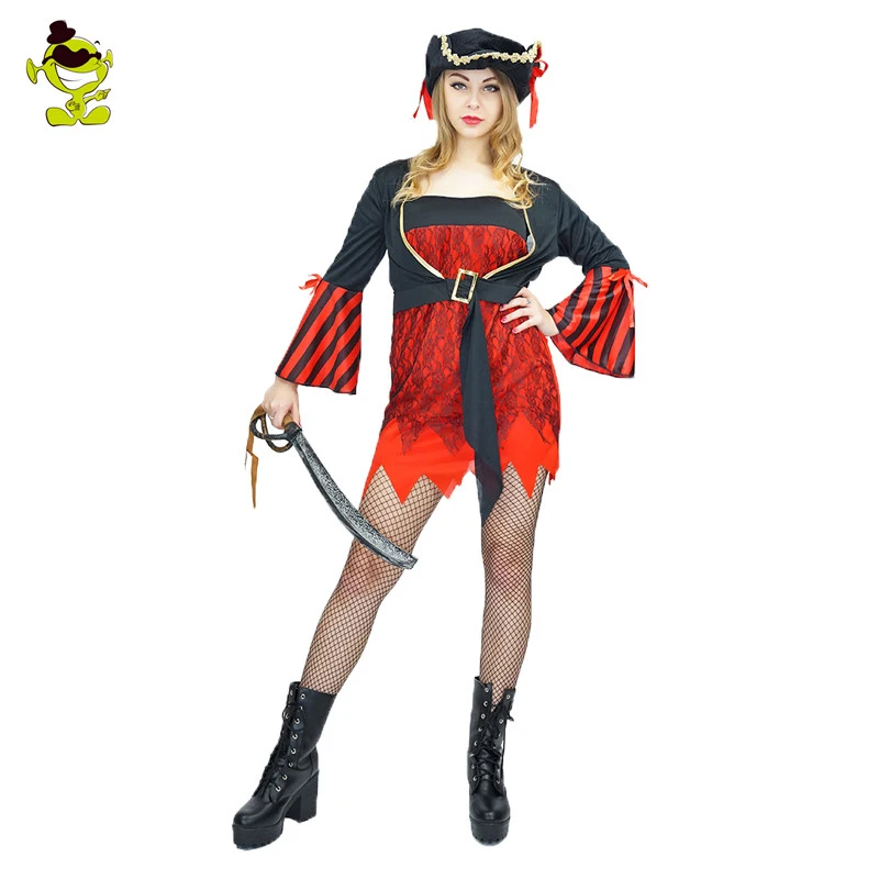 Ladies Spanish Pirate Costume Women�s Carnival Performance High Quality
