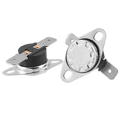 

KSD301 130C Celsius Temperature Control Switch Thermostat 2 Terminals 5pcs