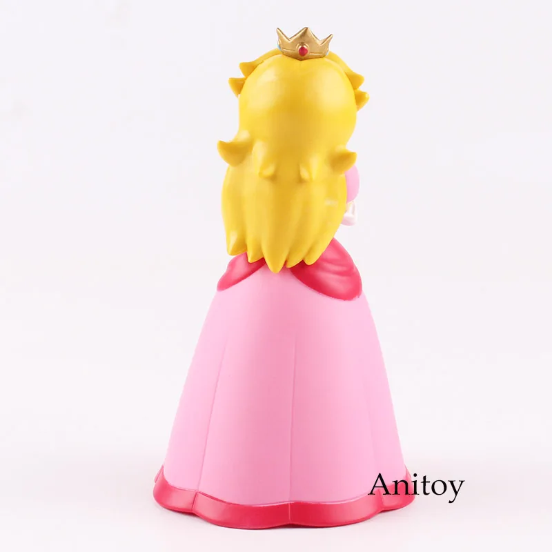 Super Mario Bros Figures Princess Peach Action Figure PVC Collectible Model Toy for Kids Gift 14.5cm