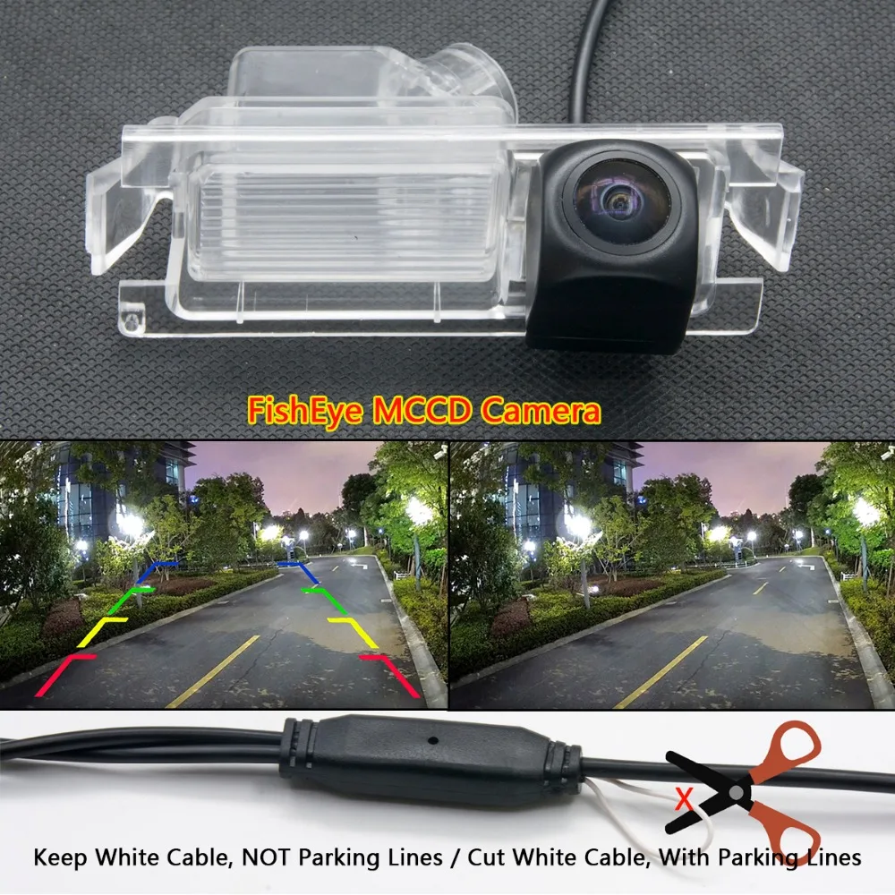 Рыбий глаз MCCD звездный свет 1080P Автомобильная фотосессия для Kia K2 Rio седан Ceed 2013