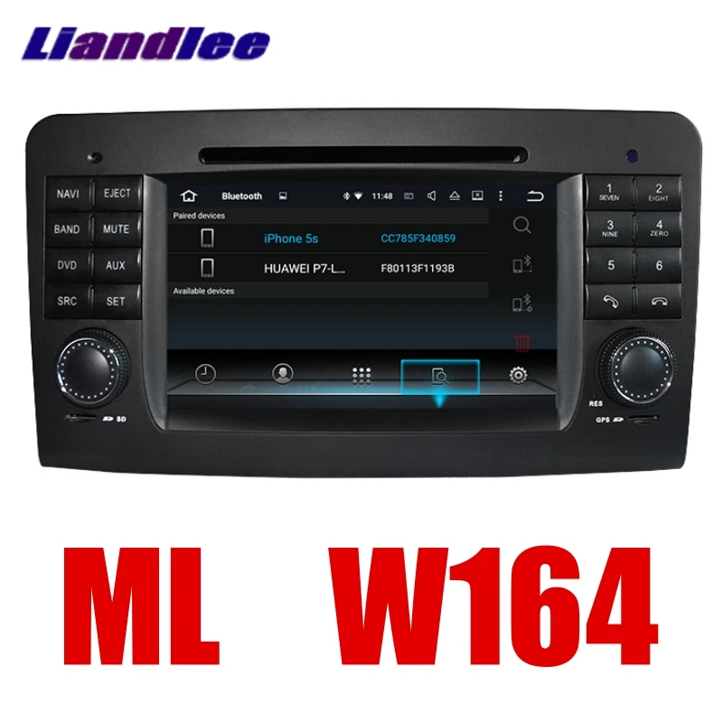 Perfect Liandlee Car Multimedia Player NAVI For Mercedes Benz M ML Class W164 2005~2012 Car Touch Screen Radio DVD Stereo GPS Navigation 3