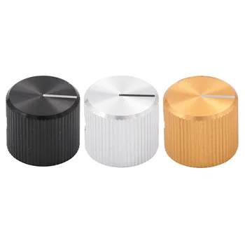 

1PC AUDIO KNOB 15x12.5mmm MACHINED ALUMINUM Pointer Knob VOLUME CONTROL Potentiometer Knob for Guitar AMP DAC CD Amplifier DIY
