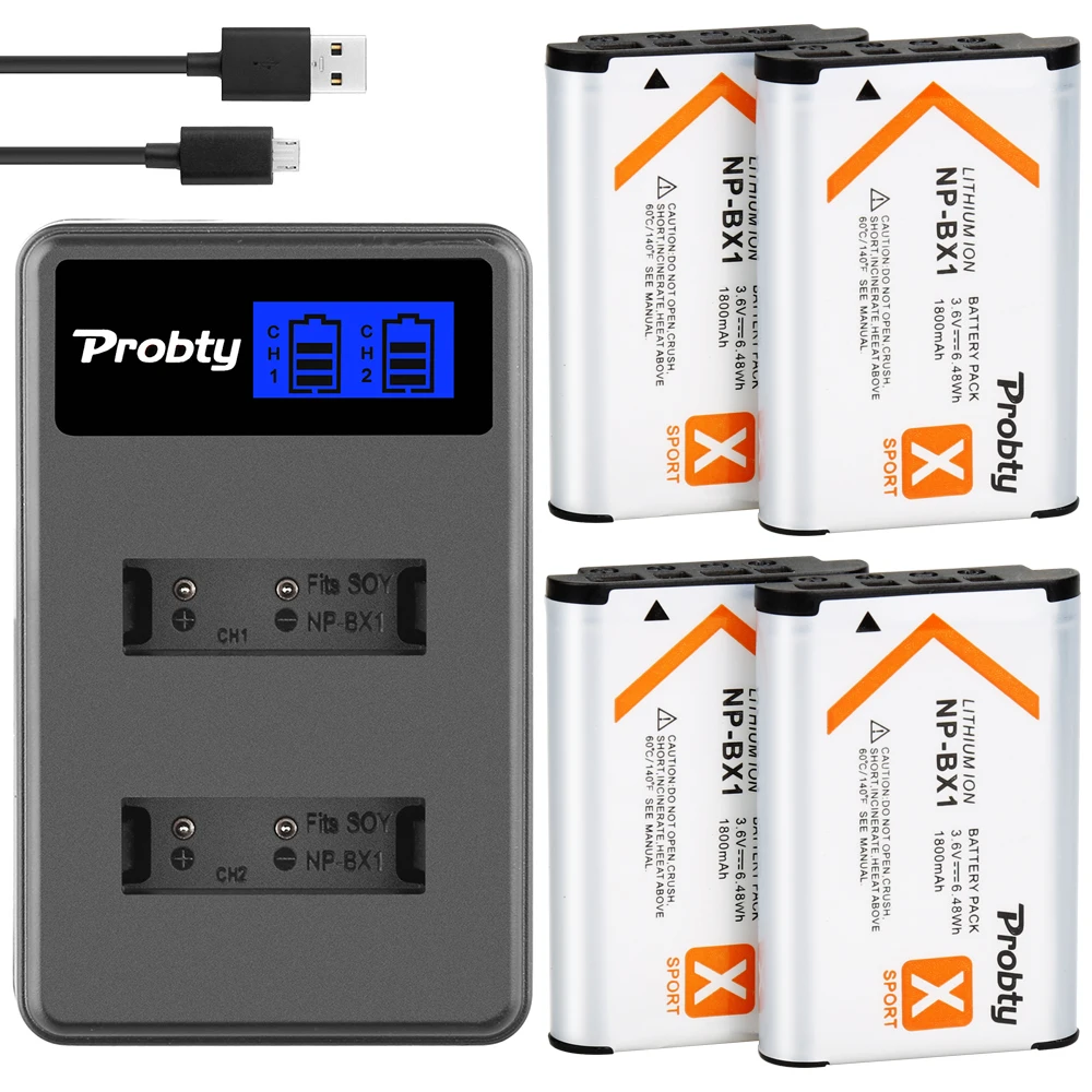 Для SONY NP BX1 npbx1 np bx1 Батарея для Sony FDR X3000R RX100 M7 M6 AS300 HX400 HX60 WX350 AS300V HDR AS300R X3000|Цифровые
