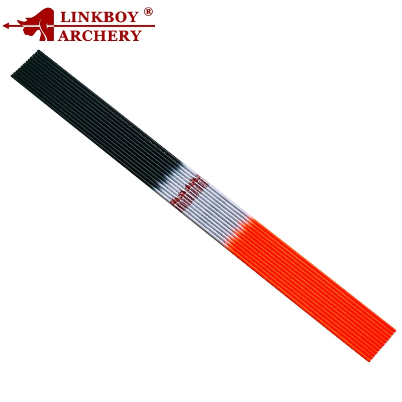 Linkboy стрельба из лука чистый углерод стрелка валы ID4.2mm 30 дюймов SP600 1000 изогнутый