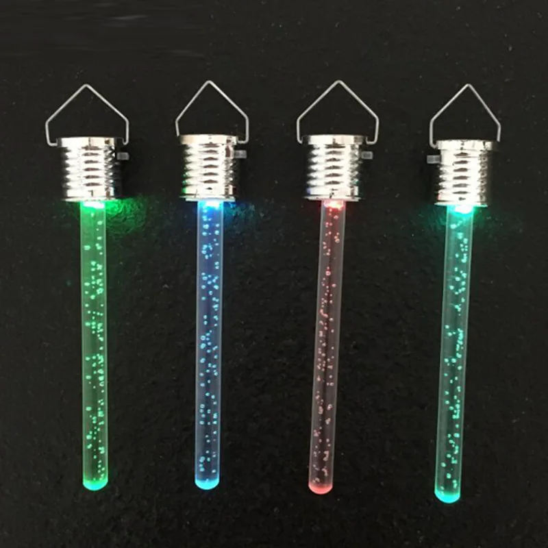 LED Solar light Hang Pendant Lights Colorful Outdoor Lamp Chandelier Christmas Party Tree Decor acrylic stick Garden Solar lamp (8)