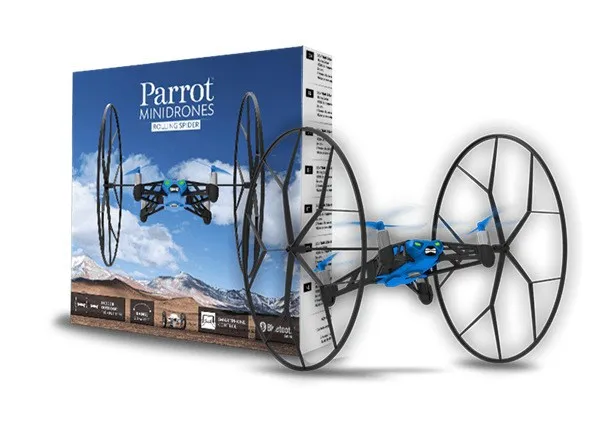 Parrot minidrones Rolling Spider Квадрокоптер управляемый iPhone/iPad Android