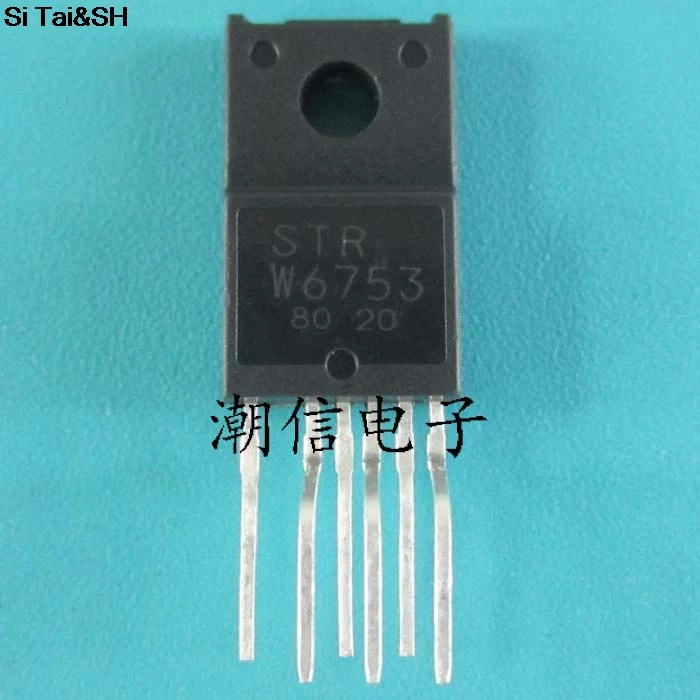 

STR-W6753 STRW6753 TO220F-6 integrated circuit