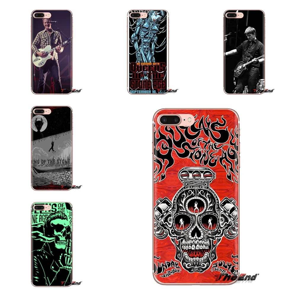 Queens of the stone age прозрачные мягкие чехлы для Samsung Galaxy J1 J2 J3 J4 J5 J6 J7 J8 Plus 2018 Prime 2015 2016 2017 |