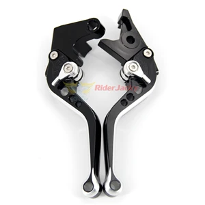 Alavanca de Freio de Motocicleta 147mm para Kawasaki Mista Ajustável Curta er 5 Er-5 2010-04 05 Cor Er5 18 Alavancas, cordas e cabos
