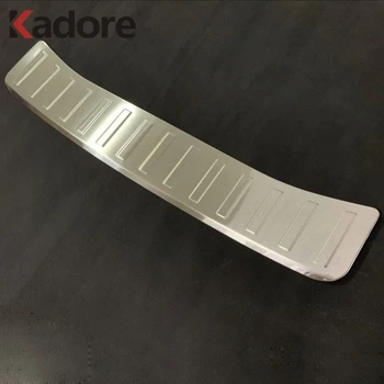 

For Toyota Corolla 2019 2020 Hatchback Steel Rear bumper protector sill scuff plate guard covers sticker car accessories protect