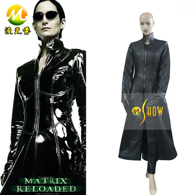 2017 new movie anime cosplay costumeThe Matrix Trinity Cosplay costumes ...