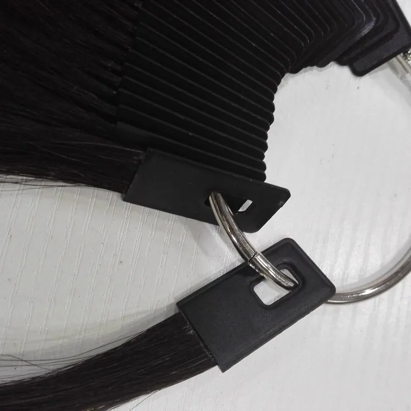 8 inch human hair color ring 30pcs/set for salon hair color chart natural black color 8 inch human hair color ring 30pcs/set for salon hair color chart natural black color