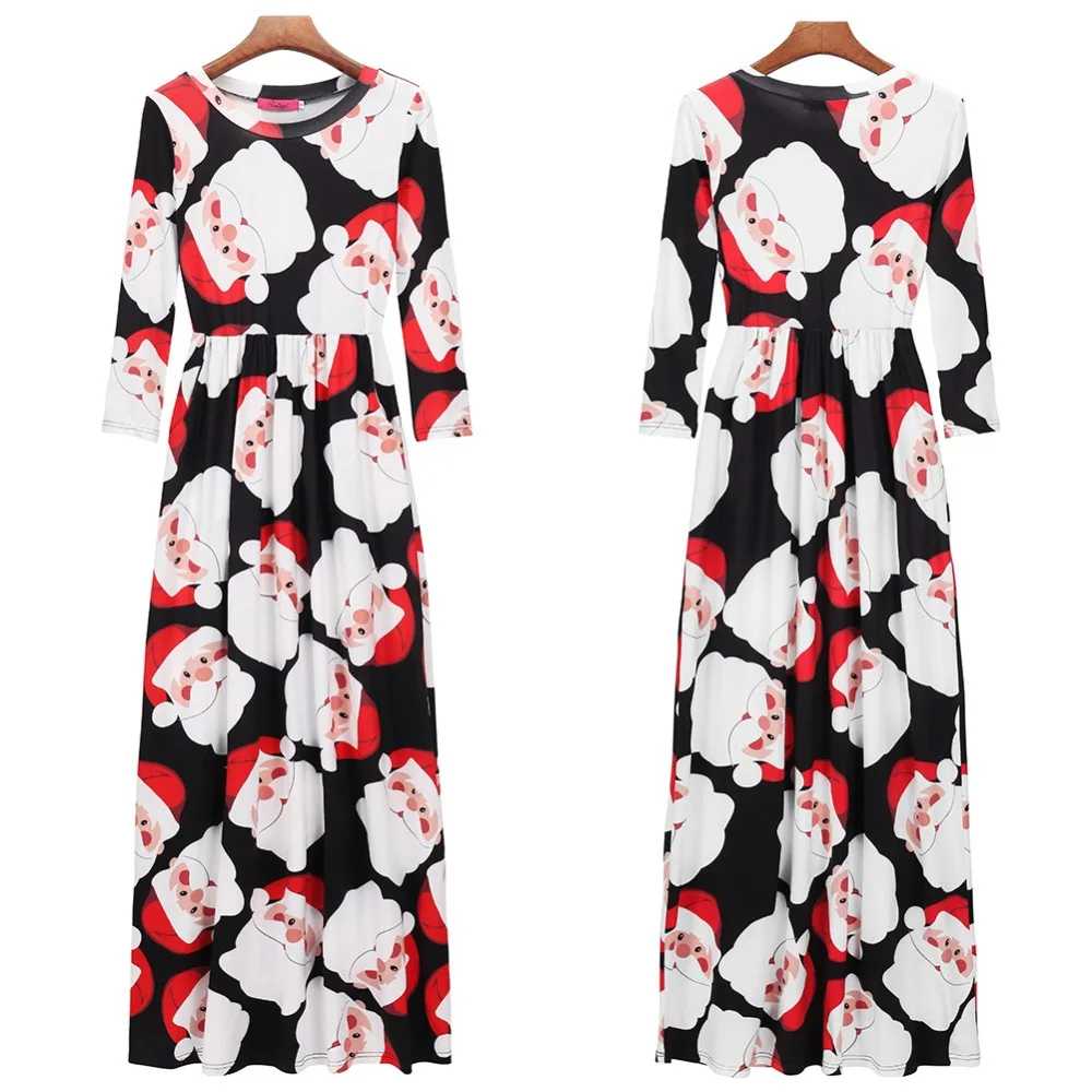 Christmas long dress  (3)