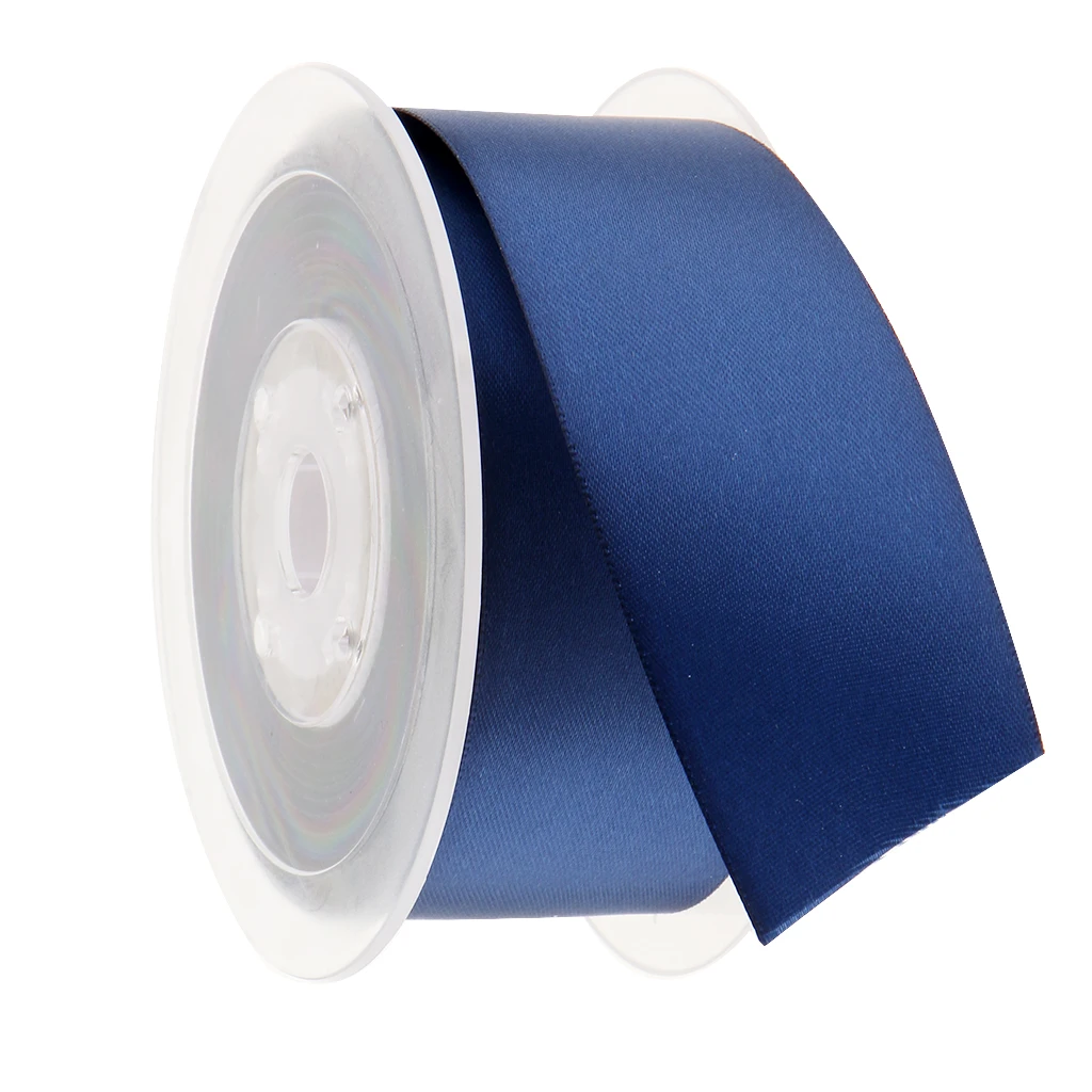 15 Meters Double Sided Polyester Satin Ribbon for Wedding Party Gift Wrapping Craft 38mm