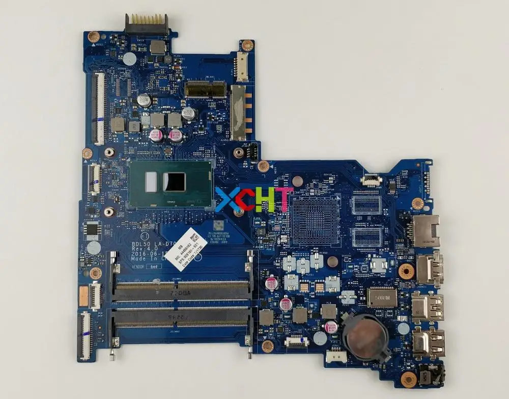 909168-601 909168-001 BDL50 LA-D704P UMA w i3-6006U cpu для ноутбука hp 15-ay542TU 15-be012TU 15-AY PC Материнская плата ноутбука