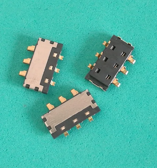 

100ps/lot FPC Connector Battery For Lenovo S898T A768T A936 A850 A355 S810T A358T Connector contact Clip on motherboard