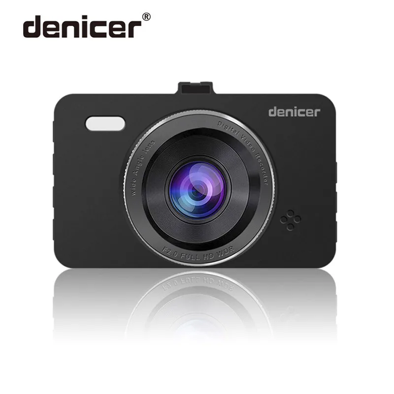 Denicer Dash Cam FULL HD 1080P регистратор, автомобильная камера 3," экран, Автомобильный видеорегистратор, камера с двумя объективами с заднего вида, автомобильный видеорегистратор - Название цвета: D704