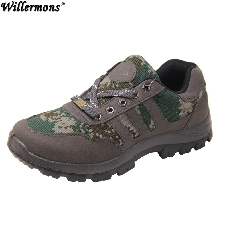 Men's Casual Low Jungle Camouflage Military Tactical Boots Military