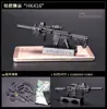 1:6 PUBG M416 HK416 Rifle pistola para montaje modelo de puzles de montaje edificio ladrillos para figura de acción ► Foto 3/6
