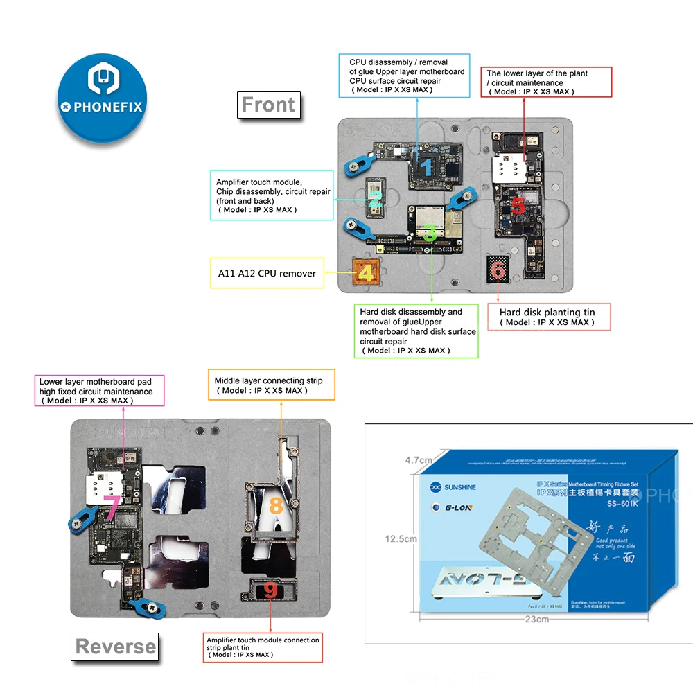 SS-601K Motherboard Tinning Fixture (7)