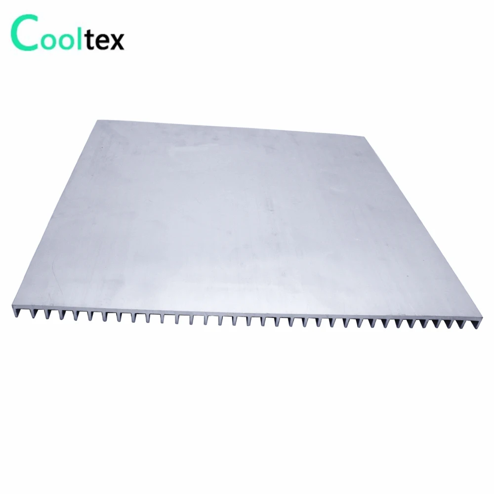Dissipador de Calor do Radiador Cooler para Lâmpadas Dissipação de Calor 270x270x10mm de Alumínio do Dissipador de Calor Cooltex Grande Eletrônico Led Lcd - Imagem 2