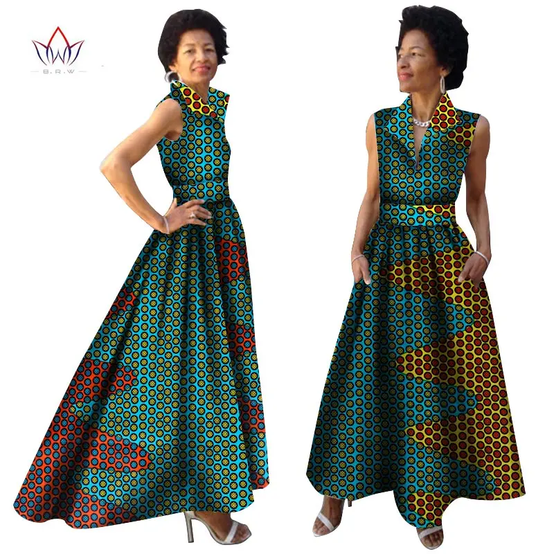 2018-African-Summer-Dress-Dashiki-Dress-African-Bazin-Riche-Dress-for-Women-Plus-Size-Long-Print(28)