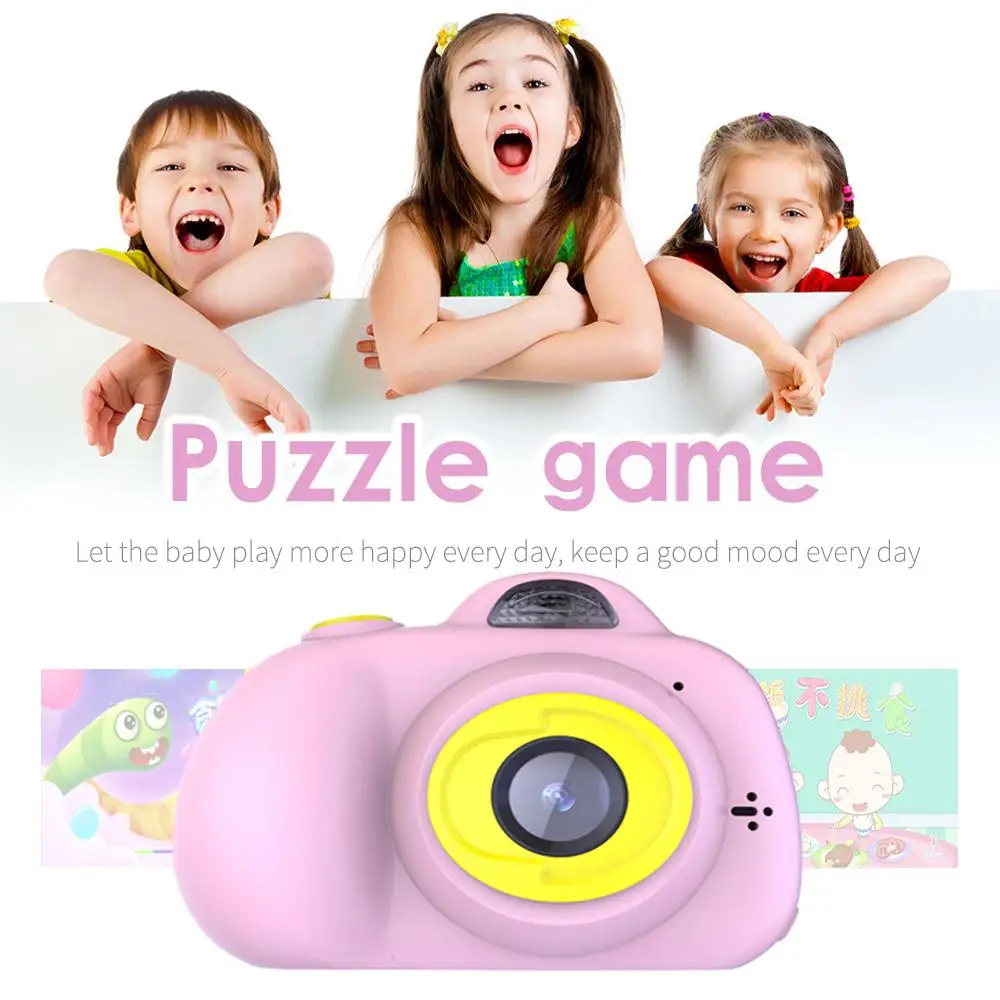 BEESCLOVER K9 детская Камера 2 дюймов 1280x720 HD движения цифровой Камера детская игрушка Камера мульти-Язык с вытяжным шнуром r25