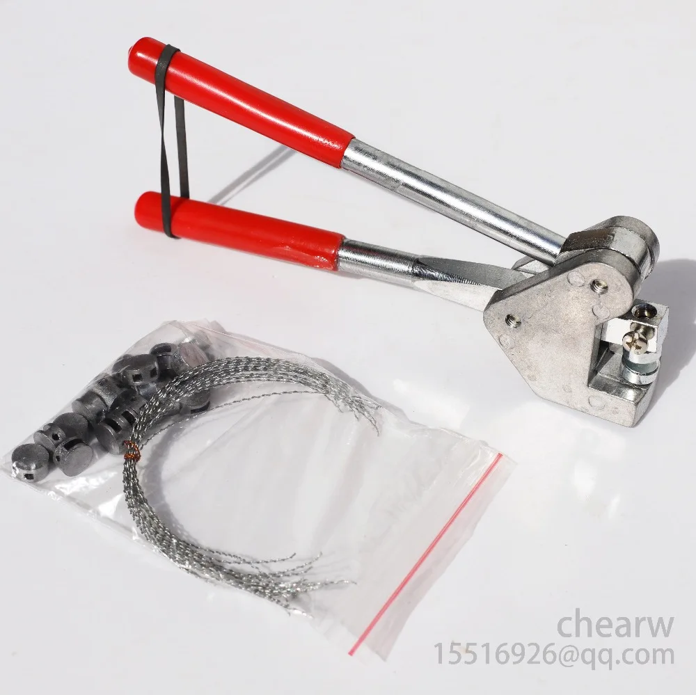 1pcs sealing plier 20pcs leadsealing dia.10 20wire Sealed beans Plier Calipers for Water electronic Meter seals anti-fake