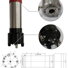 2HP 1.5kw 30000 об/мин ISO20 3 подшипники автоматические инструменты изменения ATC шпинделей GDL80-20-30Z-1.5 220VAC ЧПУ
