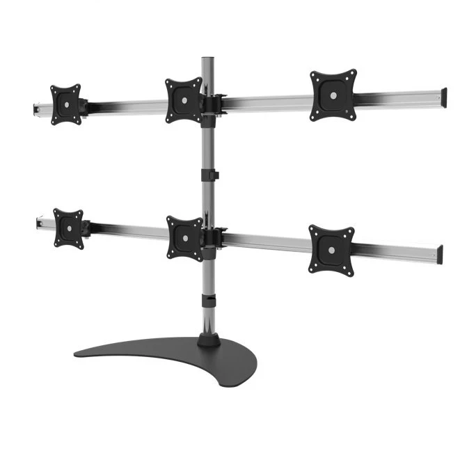 ML3006 Aluminum Alloy 15 27 inch 6 Screen LCD TV Mount Free Lifting
