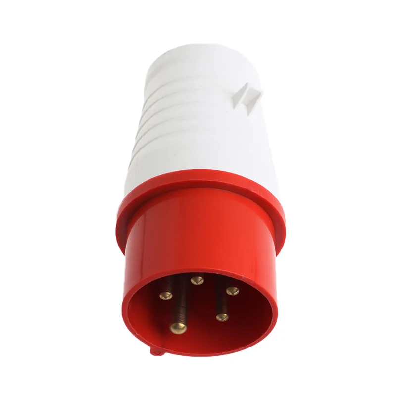 

16 Amp 5 Pin Plug+Wall Mount Socket 380-415Volt Weatherproof IP44 3Phase 3P+N+E