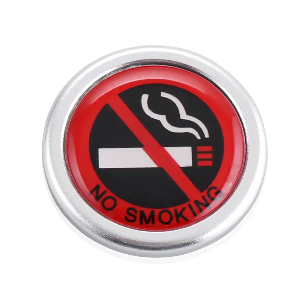 car sticker no smoking warning logo for bmw mini cooper s r50