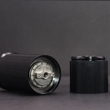 

Stainless Steel Portable Manual Coffee Grinder Travel Portable Hand-Washing Italian Coffee Grinder