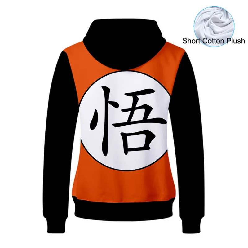 2019 Unisex Cotton Hooded Sweatshirt Anime Dragon Ball Uniform 3D Hoodies Cute Cartoon Cosplay Costume Hoodies 2019 Unisex Cotton Hooded Sweatshirt Anime Dragon Ball Uniform 3D Hoodies Cute Cartoon Cosplay Costume Hoodies