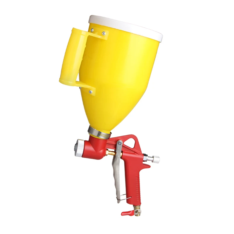 Rinicane 1PC 3L Pneumatic Plastic Hopper Spray Gun Latex Paint Powder