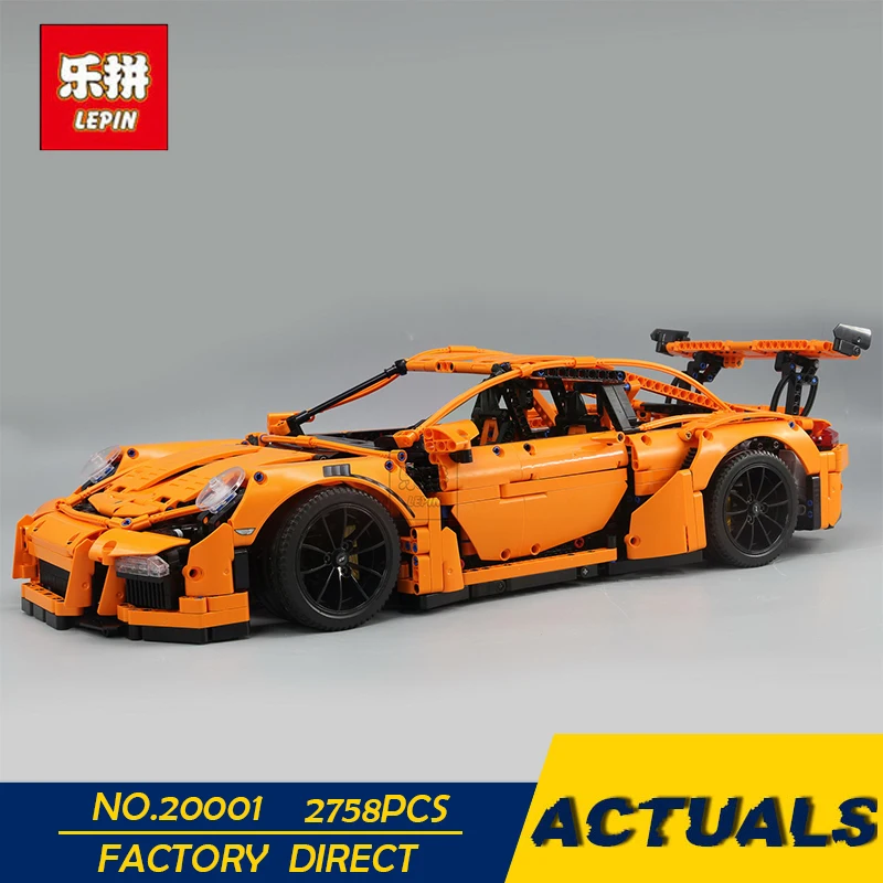 

LEPIN 20001 20001B 2704PCS Technic Series DIY Model Building Kits Blocks Bricks Compatible With 42056 Boy's Toy Educational Gift