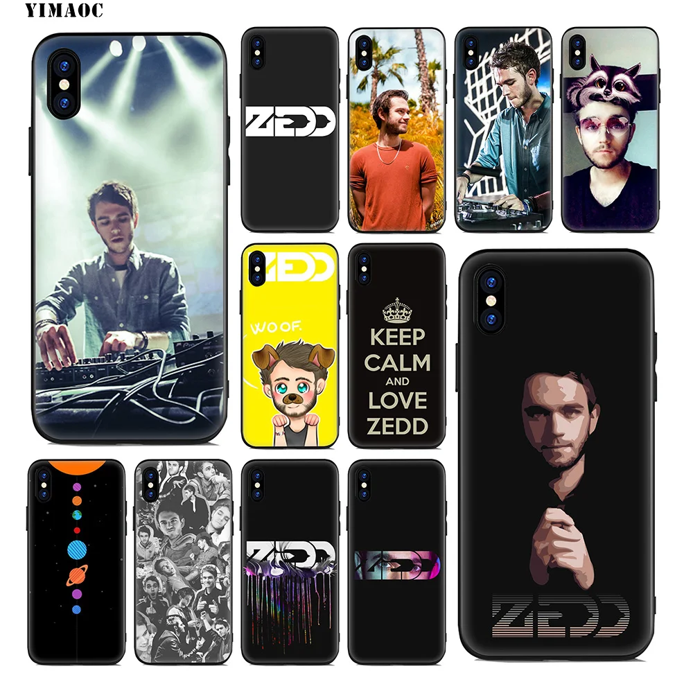 YIMAOC Zedd DJ Мягкий силиконовый чехол для iPhone 11 Pro Xr Xs Max X или 10 8 7 6 6S Plus 5 5S SE |